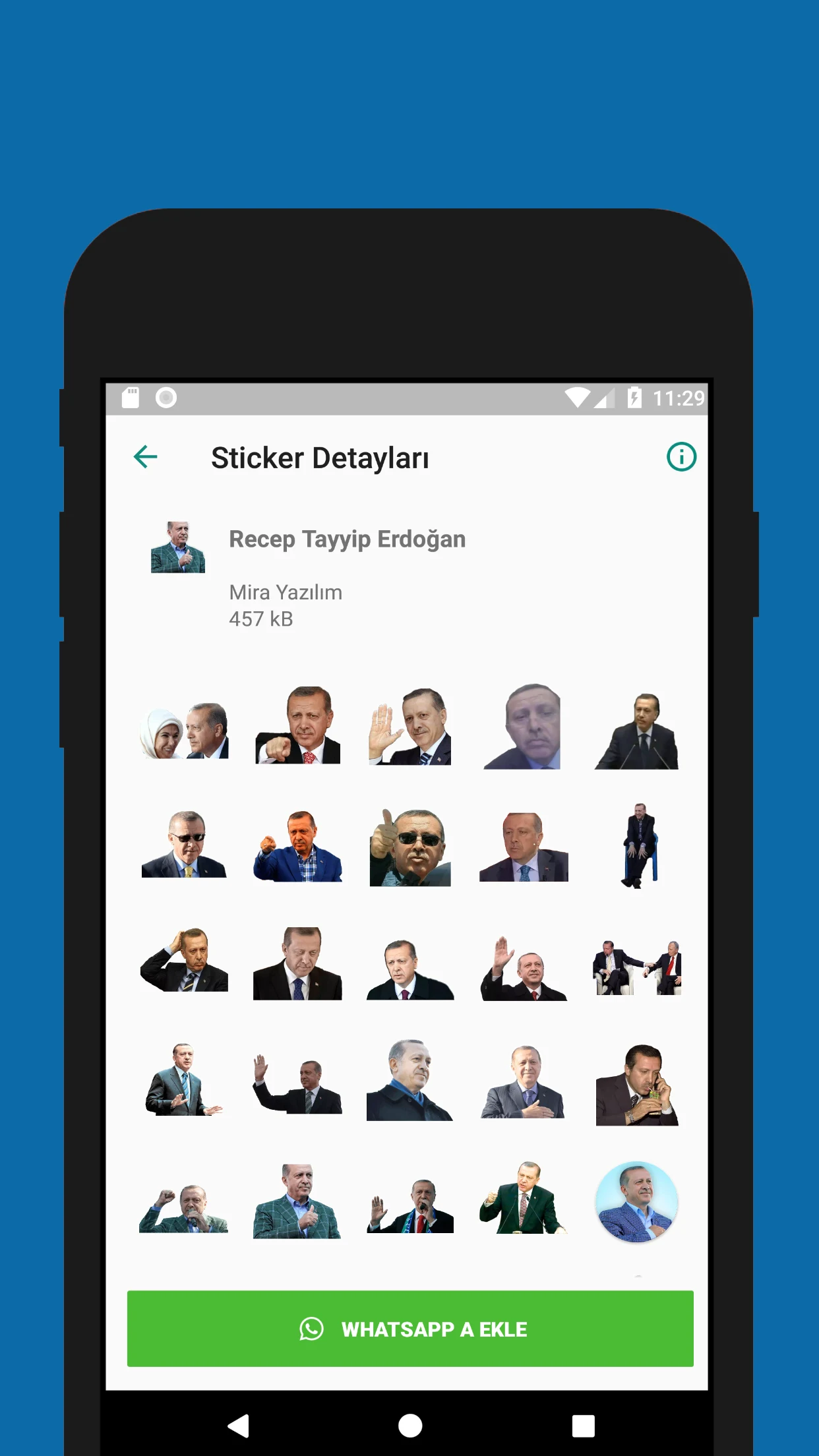 Türkçe Stickerlar screenshot